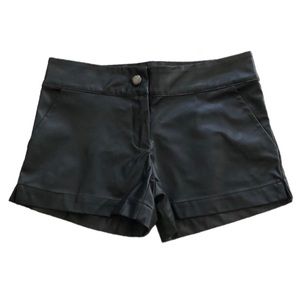 Faux Leather Short